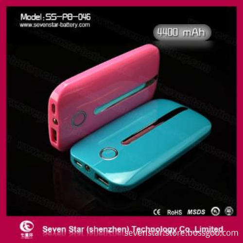 Portable Power Bank with 4400 mAh